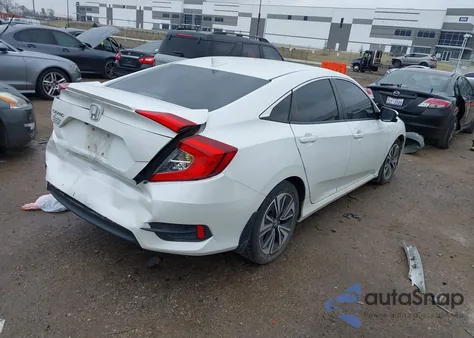 2017 Honda Civic Ex-L z USA, uszkodzony, nr VIN 2HGFC1F73HH635170